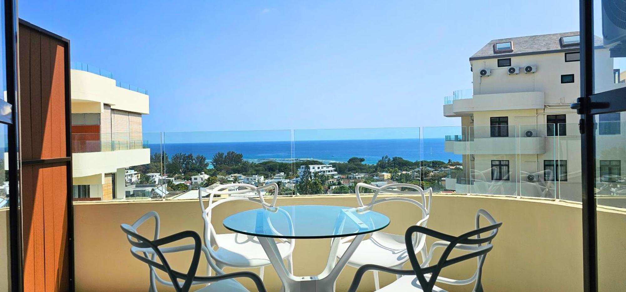 Flic-en-FlacqZen Retreat With Stunning Sea Views And Sunsetsアパートメント エクステリア 写真