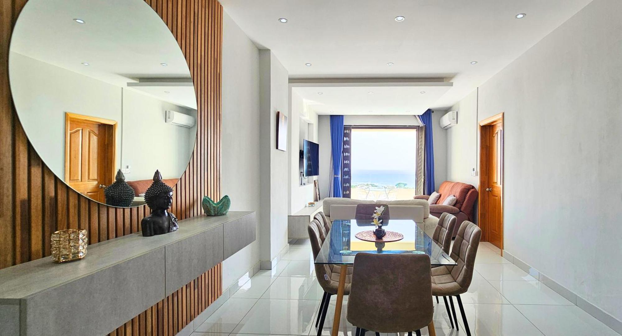 Flic-en-FlacqZen Retreat With Stunning Sea Views And Sunsetsアパートメント エクステリア 写真